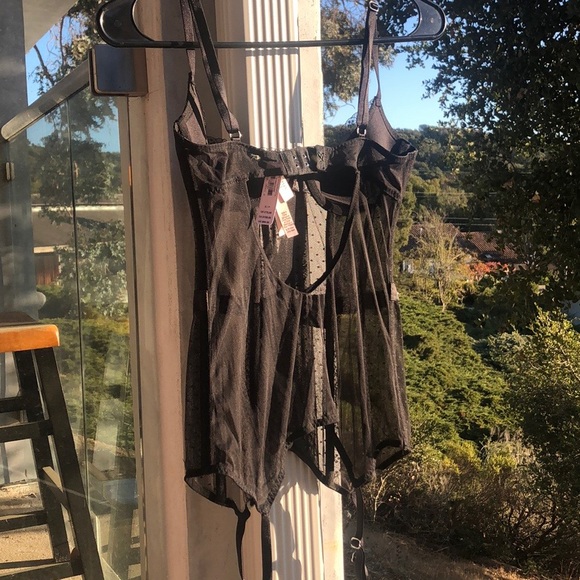 * LAST CHANCE* Victorias Secret Sequined Corset Lingerie rhinestone detailing. - Picture 8 of 11